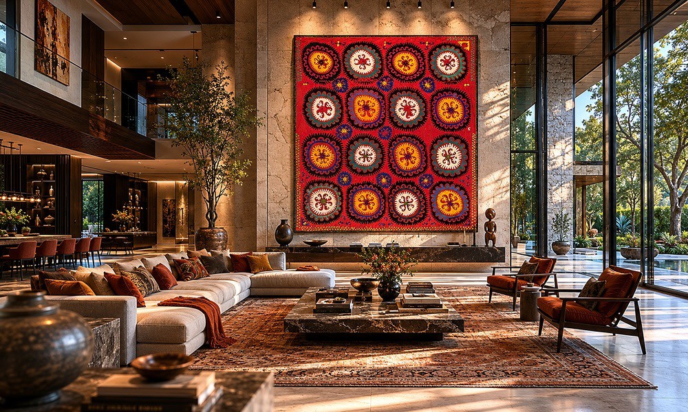 Suzani Fabrics 2026: Luxury Interior Trends & Style Guide